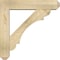 Ekena Millwork Olympic Craftsman Rough Sawn Bracket w/ Offset Brace, Douglas Fir, 6"W x 26"D x 26"H BKT0604X26X26OLY04RDF - alternate 3